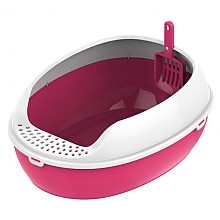 [고양이화장실] 평판형 화장실 - 분홍
