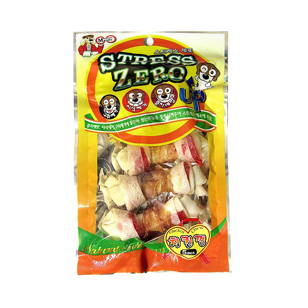 [강아지간식] 만도 - 스트레스제로 딩고껌 5p