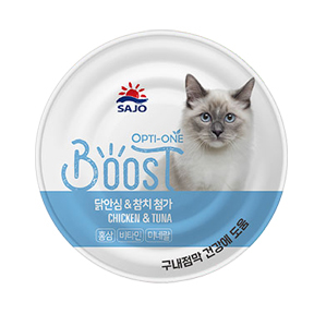 [고양이간식] 옵티원 부스트 닭,참치160g (24개입)